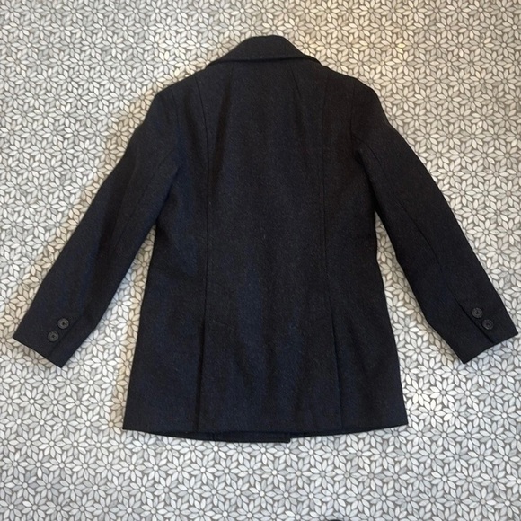 J. Crew Women's Classic Black Peacoat - Picture 2 of 3